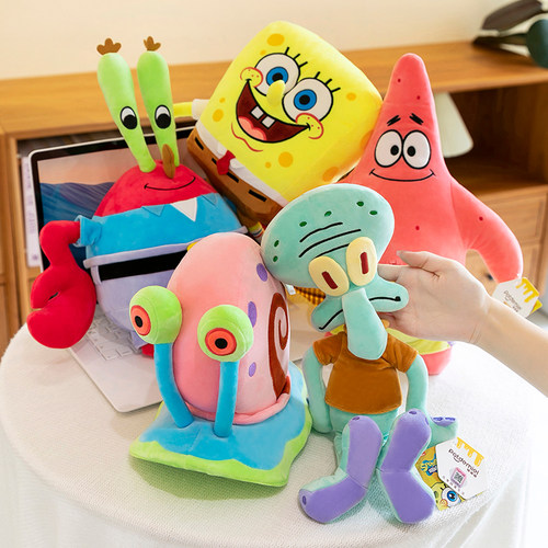 海绵宝宝派大星布娃娃毛绒玩具