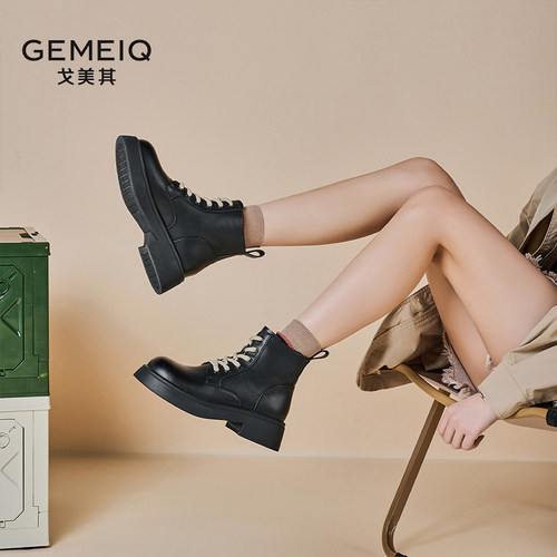 马丁靴短靴靴子戈美其