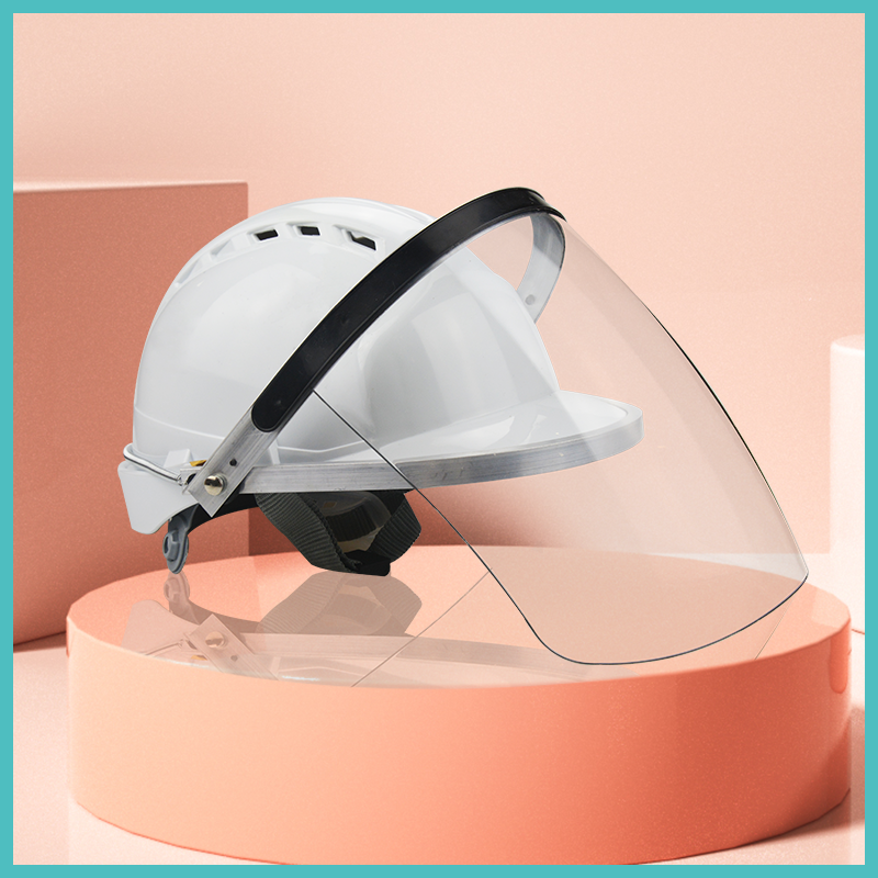 安全帽圣安防飞溅打药割草安全帽