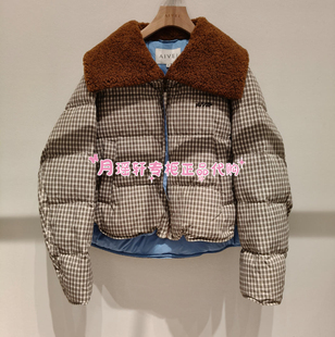 新品 XRV7G34B艾薇 2025年冬款 国内代购 羽绒服2580 AIVEI专柜正品