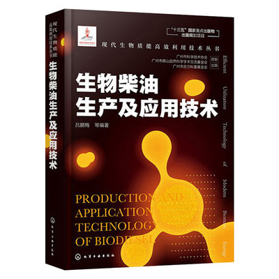 现代生物质能高效利用技术丛书--生物柴油生产及应用技术 吕鹏梅编著生物柴油的性质原料选择制备国内外产业发展及标准