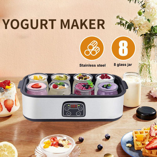 八杯自制酸奶发酵机早餐机商用果酱冰淇淋酸奶酸奶机YOGURT MAKER