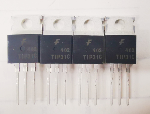 全新原装仙童三极管 TIP31C NPN型/硅控电晶体达林顿 TO-220