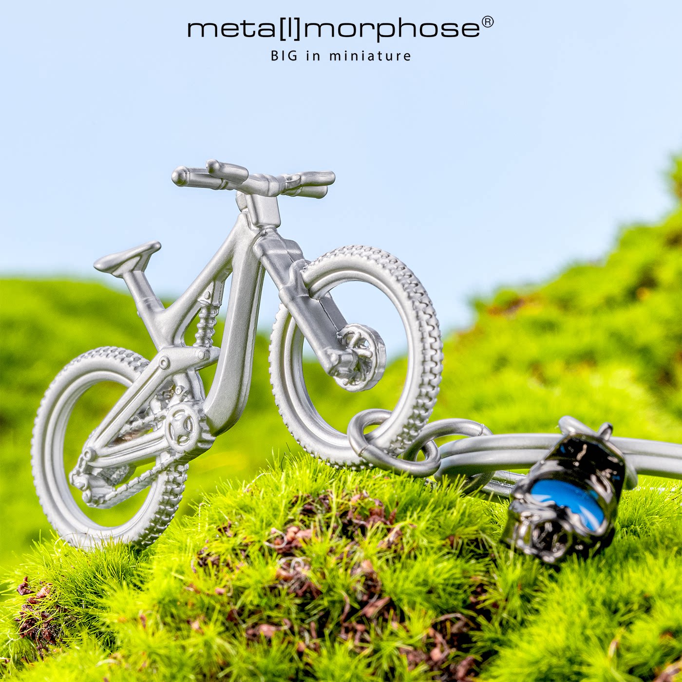 山地自行车钥匙扣包包挂件 比利时meatlmorphose趣味户外运动礼物
