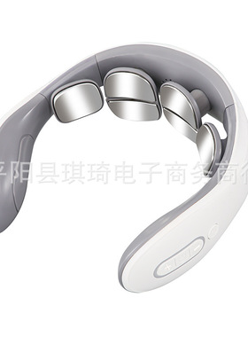 新款颈椎按摩仪多功能电磁电击脉冲理疗仪颈部按摩器护颈仪器
