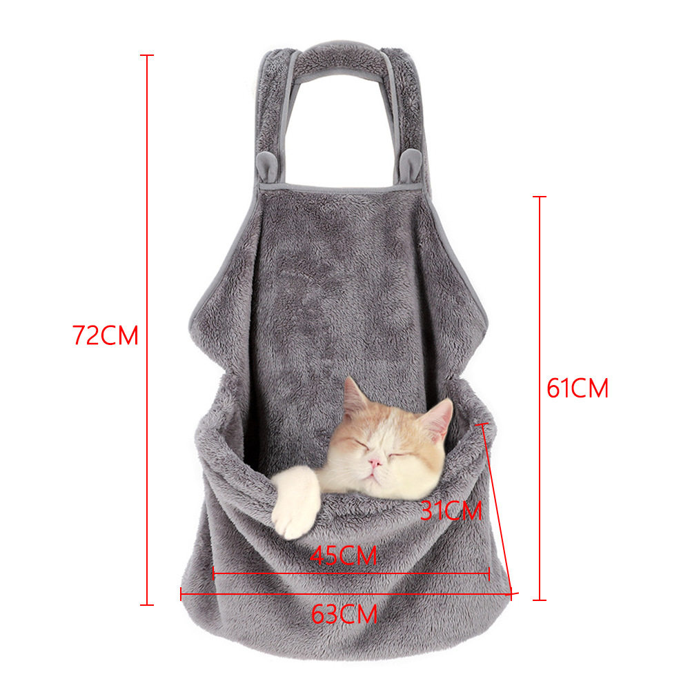 宠物背袋狗狗猫咪休闲外出背包绒双肩包华元宠物用品现货