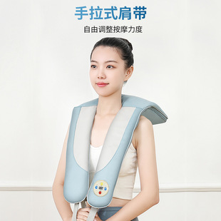 多功能捶打按摩披肩颈椎按摩器颈肩乐颈部腰背部全身敲打按摩仪椅