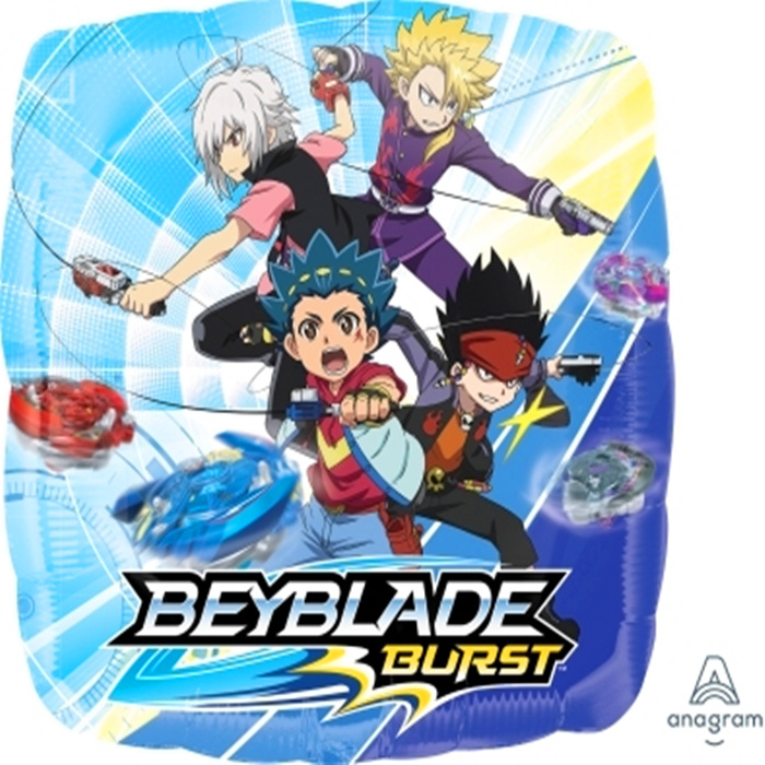 美国Anagram铝膜气球 Beyblade 陀螺战士 战斗陀螺 爆旋陀螺