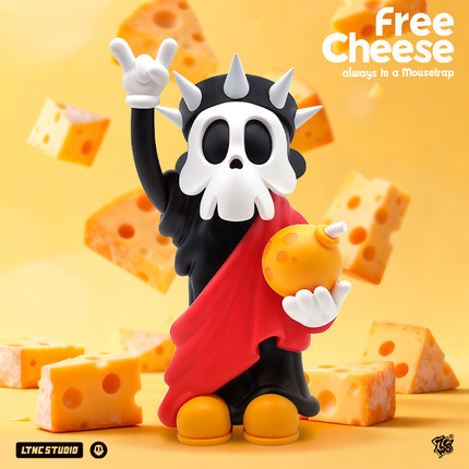 ZCWO愚者乐园芝士自由死神创意潮玩手办摆件男女生礼物生日礼物