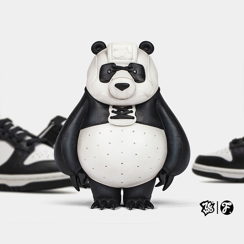 ZCWO愚者乐园 潮鞋AJ熊猫黑白潮玩手办男生女生礼物玩具摆件公仔