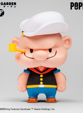 ZCWO正品大力水手波派公仔手办摆件潮玩生日礼物官方直营