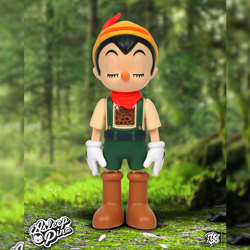 ZCWO木偶匹诺曹潮玩手办客厅摆件