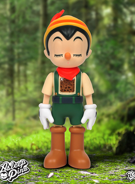 ZCWO正版 睡眠木偶ASleep PINO潮玩手办客厅大摆件男生玩具公仔