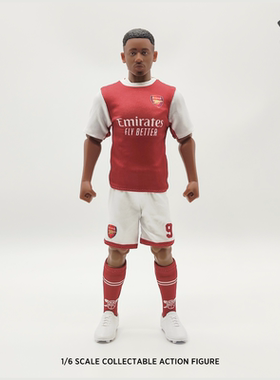 ZCWO愚者乐园阿仙奴足球运动员可动人偶模型体育运动风收藏动作