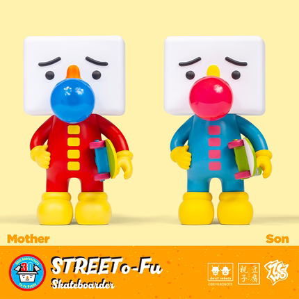 ZCWO愚者乐园STREETo-Fu Skateboarder潮玩摆件手办男女生日礼物