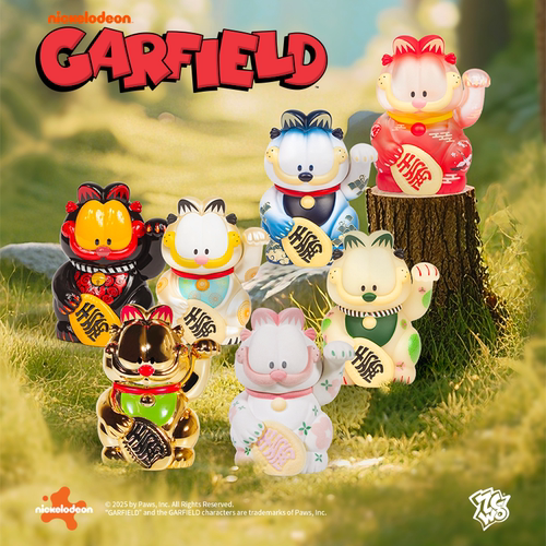 ZCWO愚者乐园七色招财加菲猫盲盒