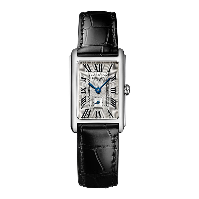 浪琴（LONGINES）瑞士手表黛绰维纳系列石英皮带女腕表节日送老婆