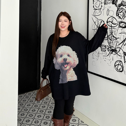 大码女装卫衣宽松显瘦百搭