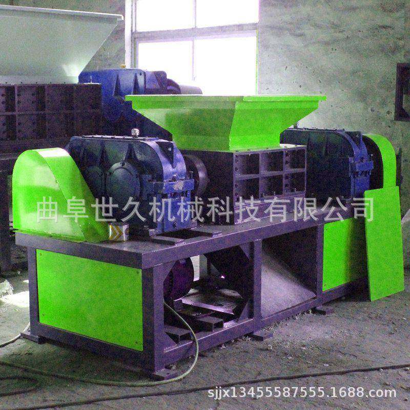 大型金属双轴撕碎机轮胎电动车生活垃圾破碎机木材塑料废纸箱粉碎,机械设备,粉碎机,淘宝优惠券,粉丝福利购,淘宝优惠卷