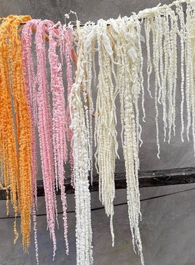 永生吊米干花手工插花墙面装饰手捧婚庆客厅摆件花瓶垂吊diy花材