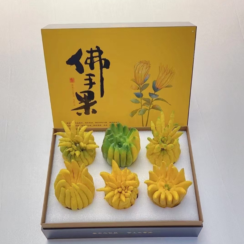 云南高山新鲜佛手瓜果香橼果清供青果精品仙果装饰天然车载香薰