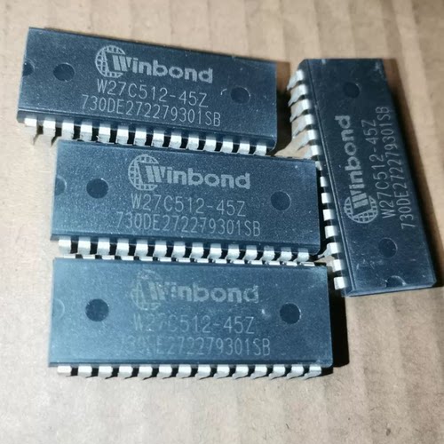 W27C512-45Z 70Z 90Z 12Z 45 70 90 12 DIP28 直插 拆机件