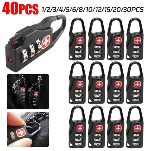 40-1PCS Mini Security Customs Lock Combination Code Number L