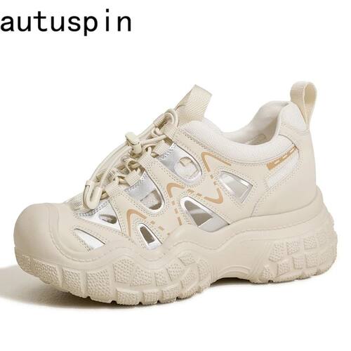 AUTUSPIN 2025 Women Hiking Shoes Summer Fashion Sports Style