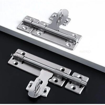 4 Inch Hardware Door Lock Stainless Steel Barrel Bolt Latch