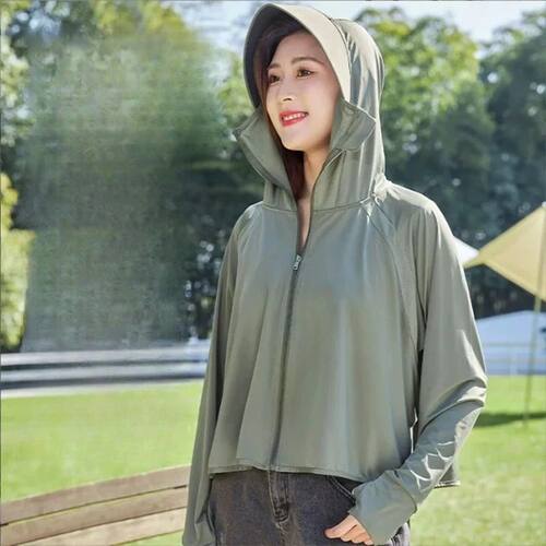 Summer Sun-protective Women's Clothing Breathable Smock Ice