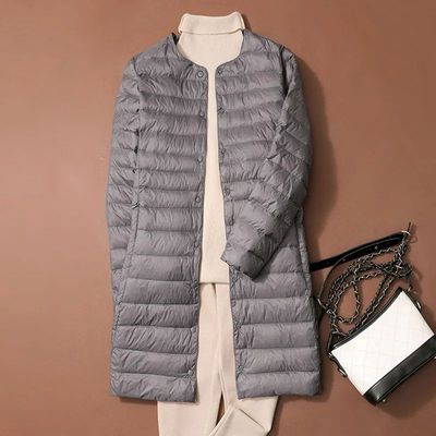 SEDUTMO Long Duck Down Jackets Women Ultra Light Coat Winter