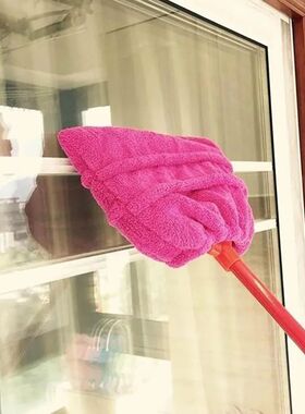 6PCS Coral Velvet Multi Function Broom Cover Eco-Friendly Re