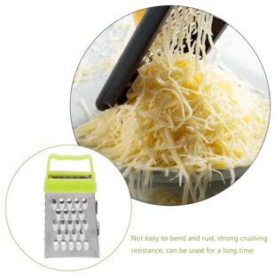 6 Pcs Mini Cheese Grater Zester Grating Plate Stainless Stee