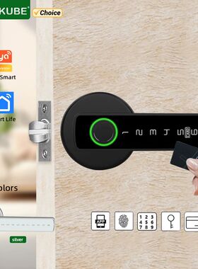 RAYKUBE M5 Tuya BLE Smart Fingerprint Door Lock Digital Elec