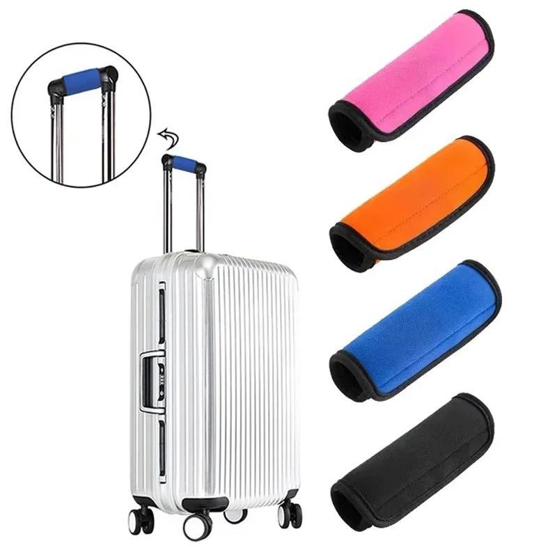Luggage Handle Wrap Grip Soft Light Neoprene Identifier Stro