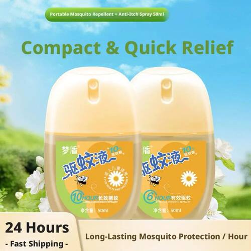 Natural Plant Extracts Mini Mosquito Repellent Soothes Skin