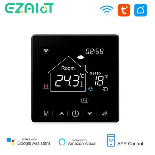 Floor Heating Thermostat Tuya WiFi Programmable Temperature