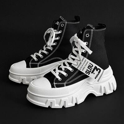 Women Vulcanized Casual Shoes Lightweight Canvas Sneakers Co