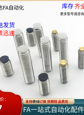 TDA21-M6/M8-L8/L10/L12/L16/L20/L25/L30/L40/L50挡块止动螺钉丝