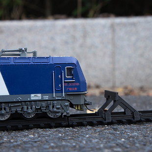 火车轨道路阻复古轨道小火车配件东风内燃机绿皮高铁玩具男孩模型