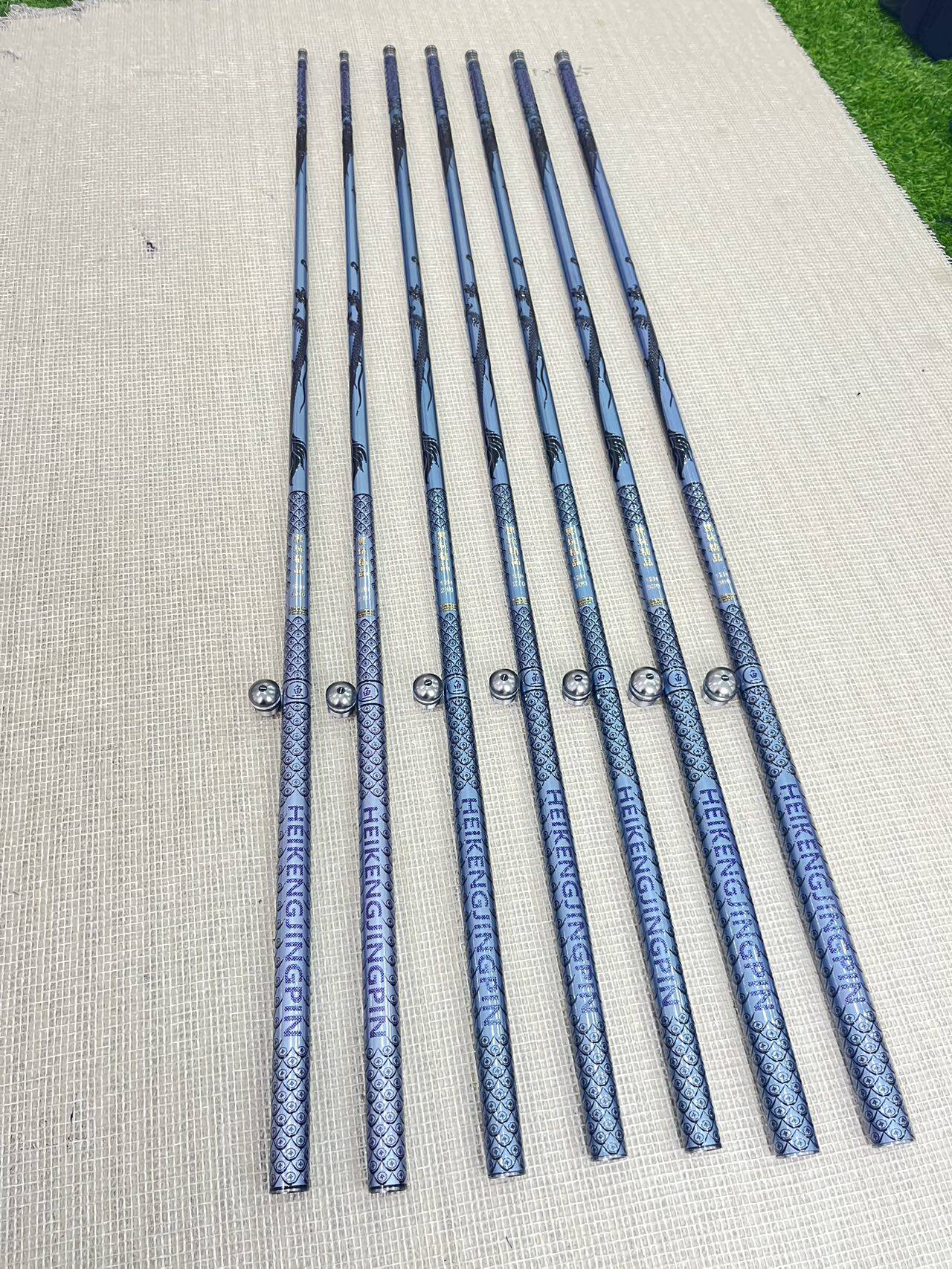 飞龙在天8H黑坑专用鱼竿18H暴力飞磕杆12H罗非竿飞抄鱼竿黑坑竿
