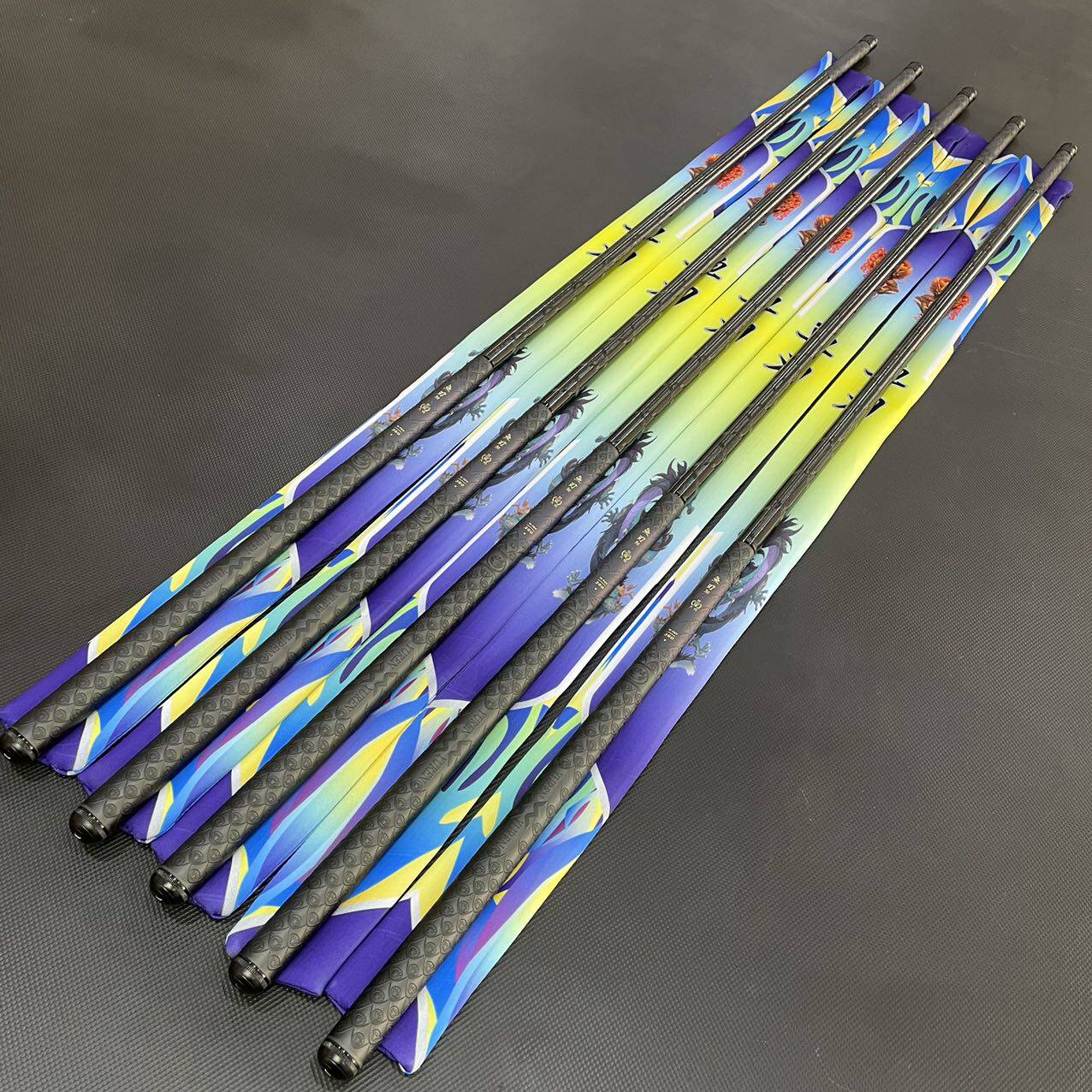 正品鱼刃19调6h高碳素超硬黑坑鲫鱼鲤鱼竿战斗杆黑坑偷驴综合杆