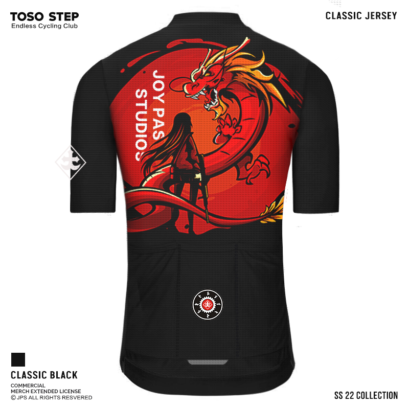 JPS龙族战士骑行服公路自行车