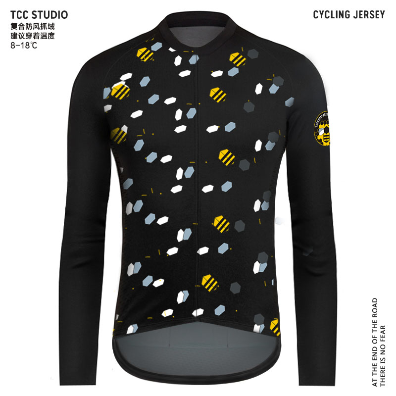 自行车抓绒骑行服tosostep