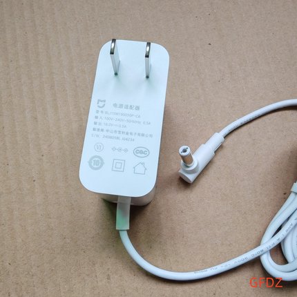 米家B204无线吸尘器2lite充电器18V0.5A电源线BLJ15W18005OP-CA