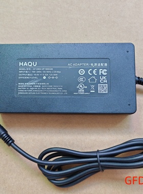 HAQU哈趣19V6.32A 投影仪电源适配器 AY120EA-ZF190632M 奥源电子 19V 充电器 电源线