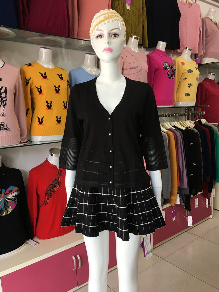 开顺K71WH557女正品春秋针织衫/毛衣