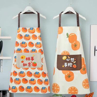 Women in waterproof aprons use kitchens for cooking and cook
