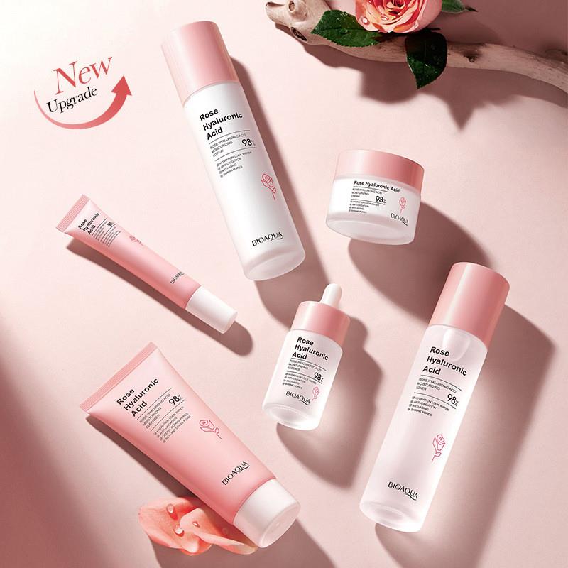 Six sets of rose urinary acid.