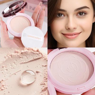 High-quality make-up powder cakes, soft and combustible.